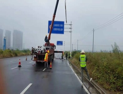 江北江北专业道路标牌施工